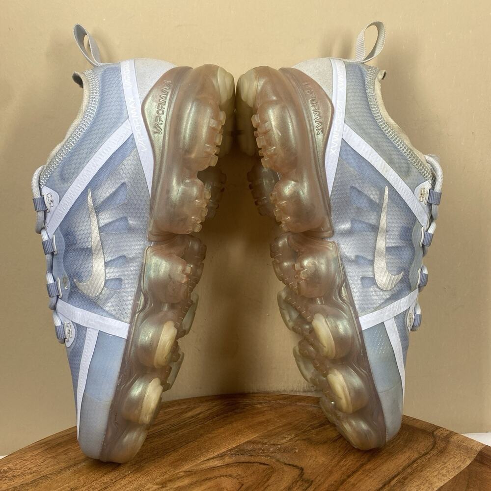 Nike Air Vapormax 2019 Indigo Fog Womens Blue Silver Size 8.5 Shoes AJ2617-001 - Picture 5 of 10